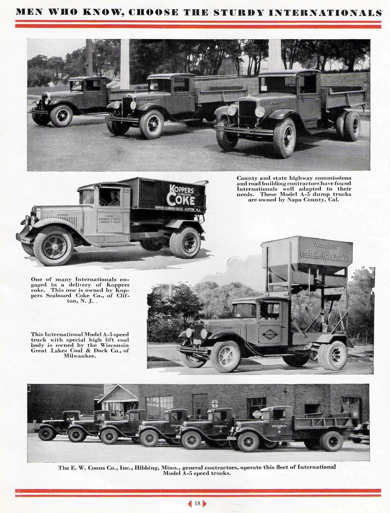 1931 International Specifications Sheet Page 8